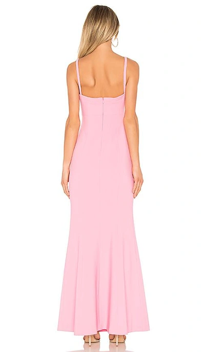 Shop Likely Alameda Gown In Sachet Pink