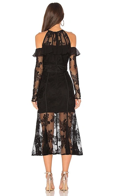 Shop The Jetset Diaries Aphrodite Midi Dress In Black