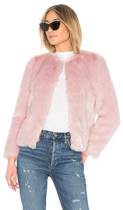 Shop Eaves Jayce Coat In Pink