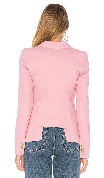 Shop Smythe Duchess Breast Cancer Awareness Blazer In Pink