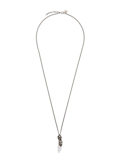 Shop Prada Rabbit Pendant Necklace