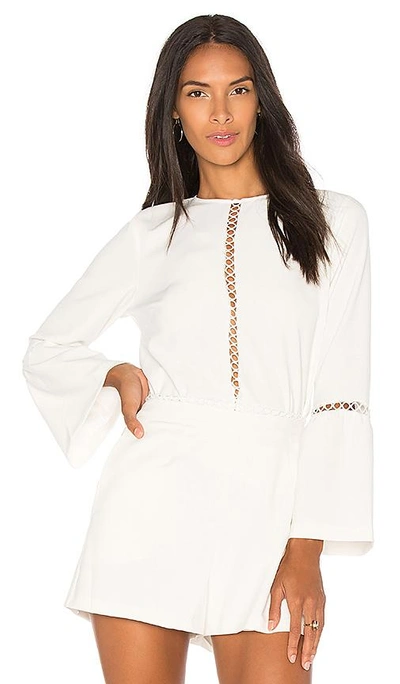 Shop Karina Grimaldi Calista Solid Top In White