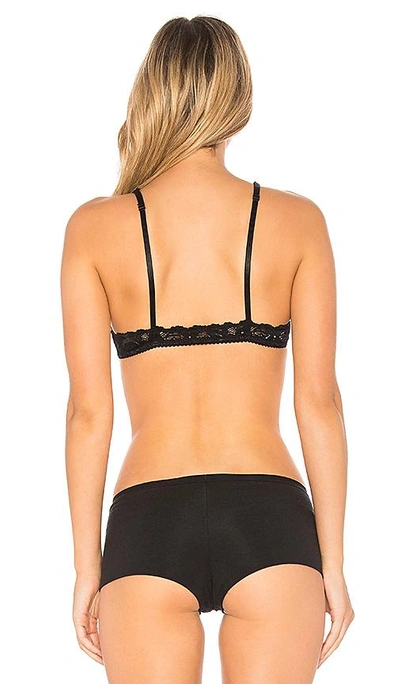 Shop Free People Front Strap Triangle Bra In Black