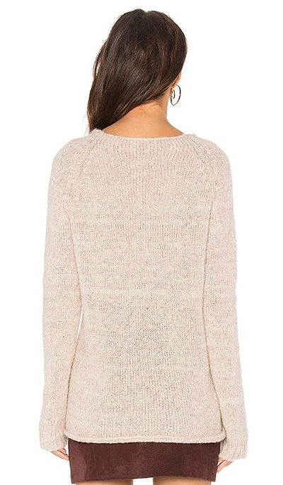 Shop Ayni Zapina Oversized Sweater In Blush