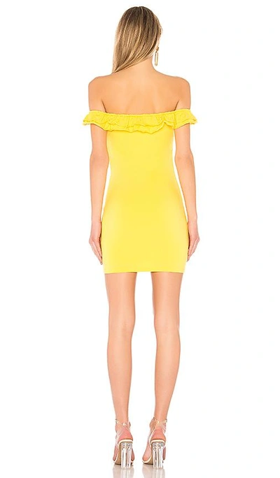 Shop By The Way. Mattie Ruffle Mini Dress In Yellow
