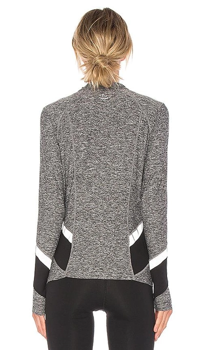Shop Beyond Yoga Refraction Jacket In Gray