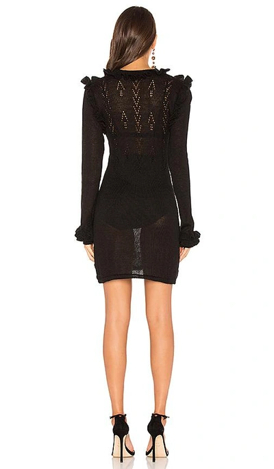 Shop Carolina K Victoria Sweater Dress In Black