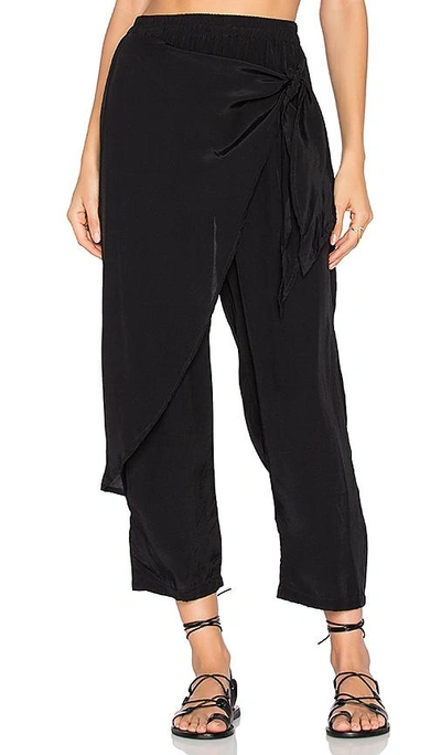 Shop Faithfull The Brand X Revolve Lagoon Pants In Black