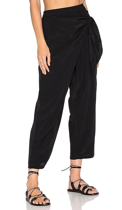 Shop Faithfull The Brand X Revolve Lagoon Pants In Black