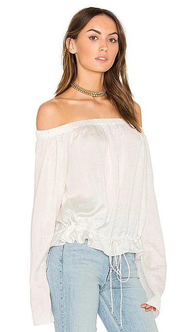 Shop Theory Odettah Top In White