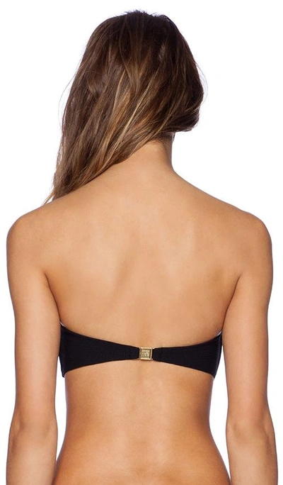 Shop Marysia Antibes Bikini Top In Black