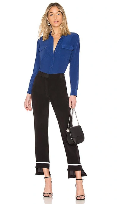 Shop Equipment Slim Signature Top In Blue