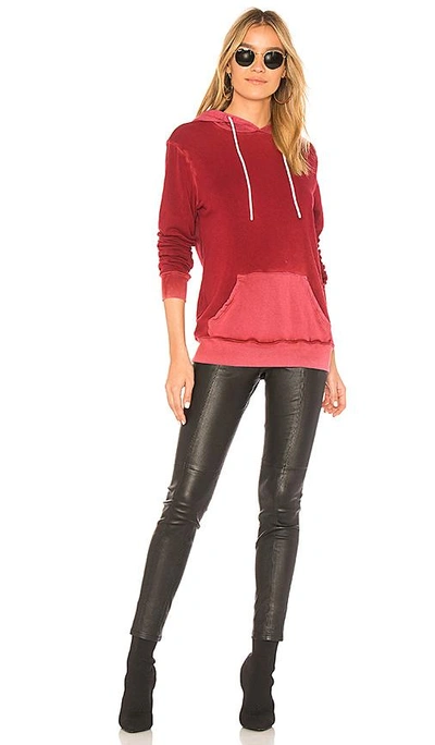 Shop Cotton Citizen The Aspen Pullover Hoodies In Red