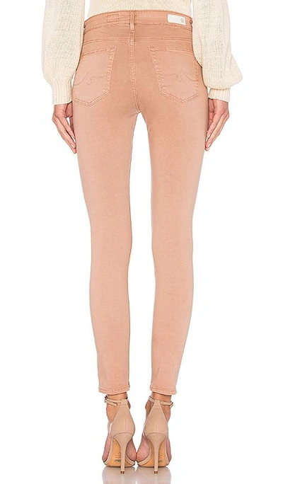 Shop Ag Farrah Skinny In Sulfur Rose Gold