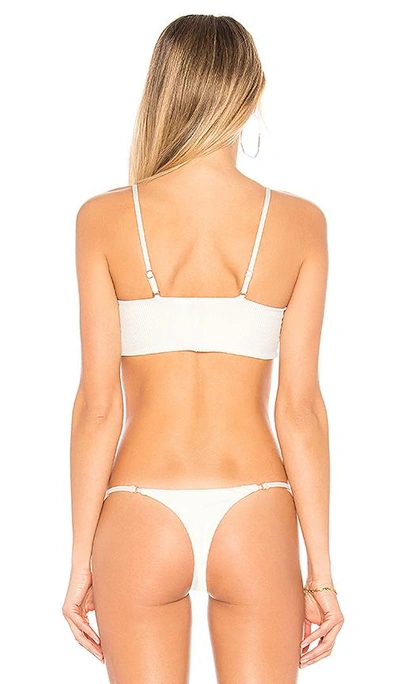 Shop Frankies Bikinis Scarlett Top In White