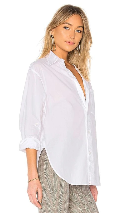 Shop Citizens Of Humanity Kayla Shirt In Optic White