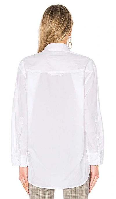 Shop Citizens Of Humanity Kayla Shirt In Optic White