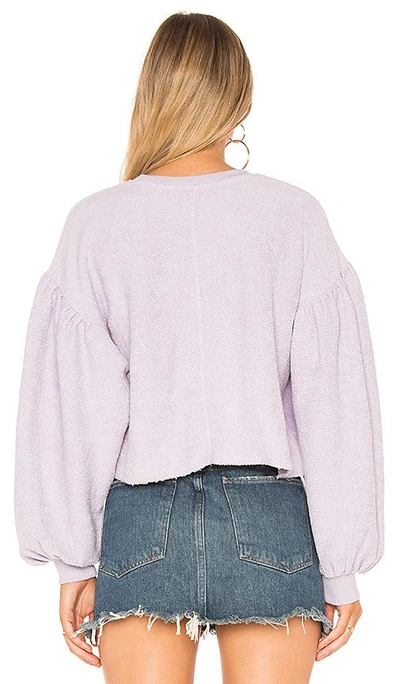 Shop Free People Sleeves Like These Pullover In Lavender