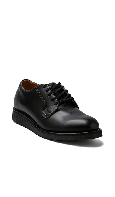 Shop Red Wing Shoes Postman Oxford In Black Chaparral