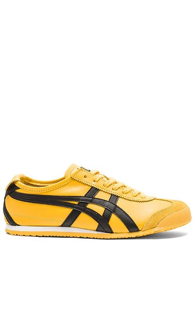 Shop Onitsuka Tiger Mexico 66 In Mustard. In Yellow Black