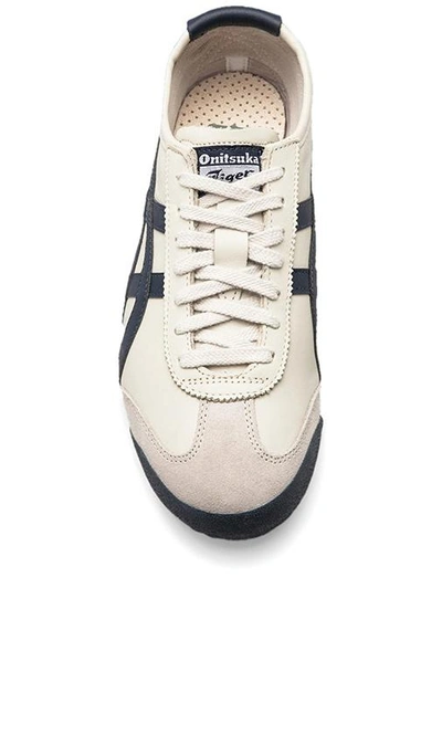 Shop Onitsuka Tiger Mexico 66 In Ivory. In Birch & Indian Ink & Latte