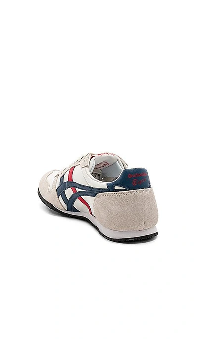 Shop Onitsuka Tiger Serrano In White & Mallard Blue