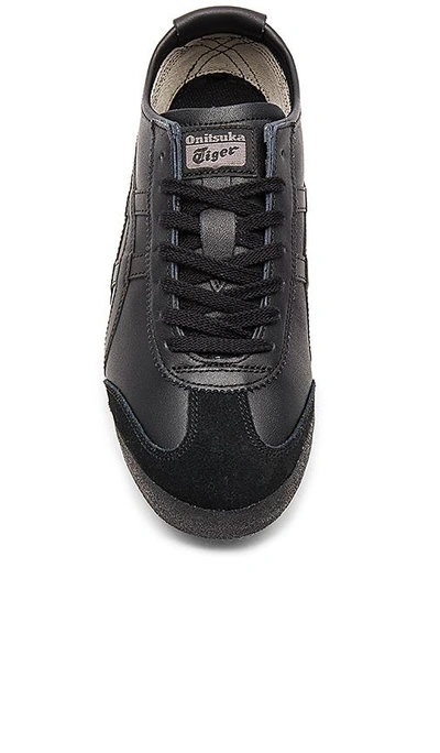 Shop Onitsuka Tiger Mexico 66 In Black. In Black & Black