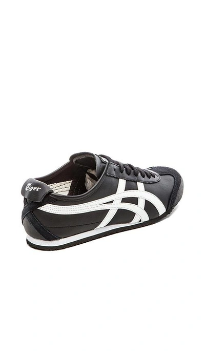 Shop Onitsuka Tiger Mexico 66 In Black. In Black White