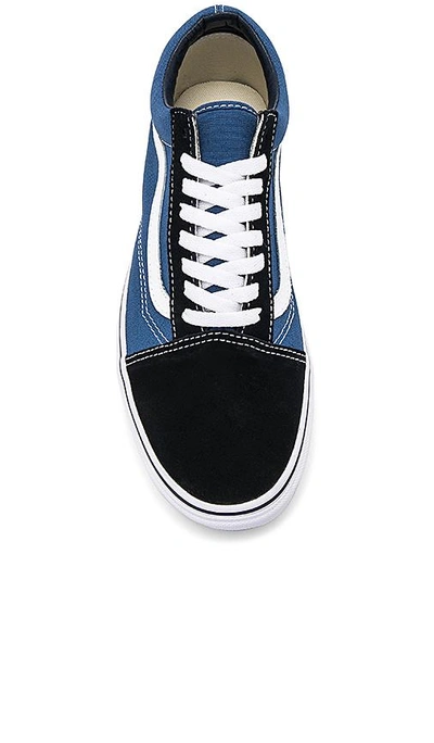 Shop Vans Old Skool In Navy