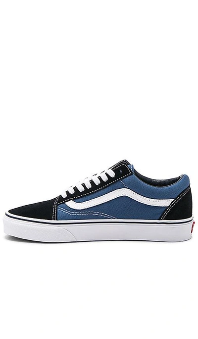 Shop Vans Old Skool In Navy