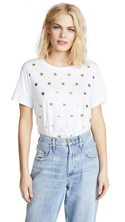 Shop South Parade Mini Stars Tee In White