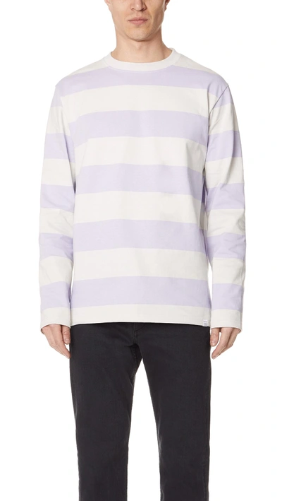 Shop Norse Projects Johannes Long Sleeve Shirt In Heather