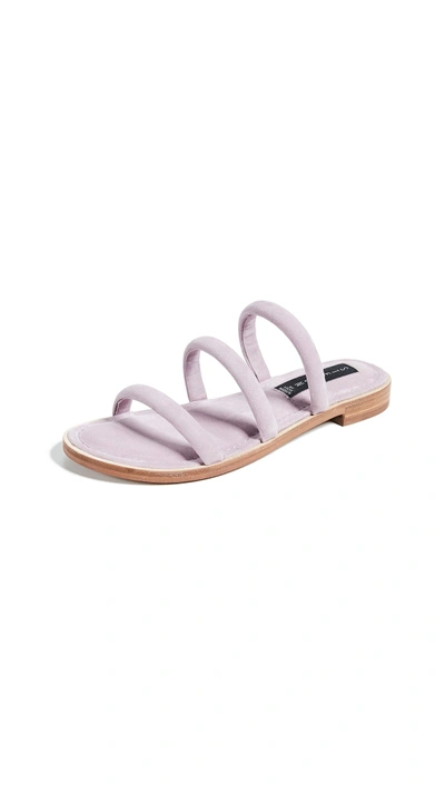 Shop Steven Cocoa Tubular Sandals In Lilac