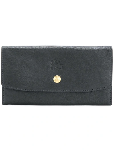 Shop Il Bisonte Embossed Logo Wallet