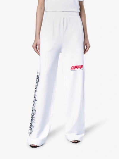Shop Off-white Woman Motif Track Pants