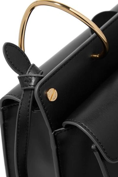 Shop Danse Lente Phoebe Leather Shoulder Bag In Black