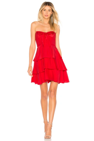 Shop Parker Lanelle Dress In Strawberry