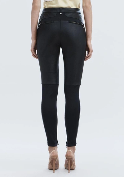 Alexander Wang Adidas Originals By Aw Leather Pants In Black | ModeSens