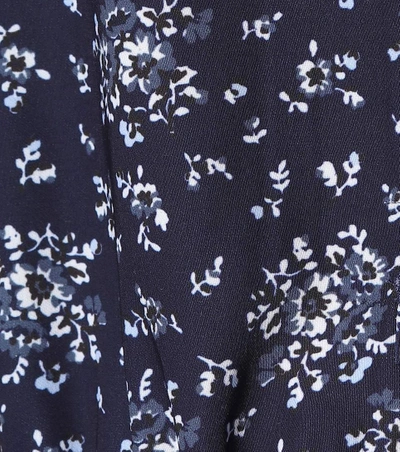 Shop Calvin Klein Jeans Est.1978 Floral-printed Dress In Blue