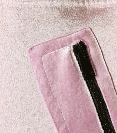 Shop Valentino Cotton-blend Jacket In Pink