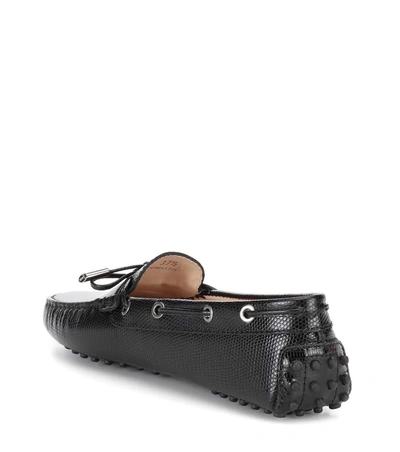 Shop Tod's Gommino Leather Loafers In Female