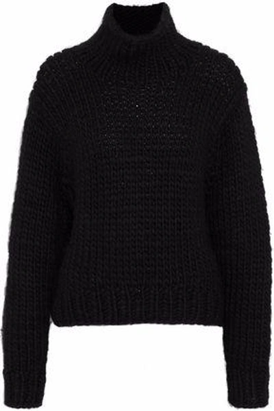 Shop Iro Woman Wool Turtleneck Sweater Black