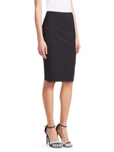 Shop Theory Skinny Pencil Skirt In Black