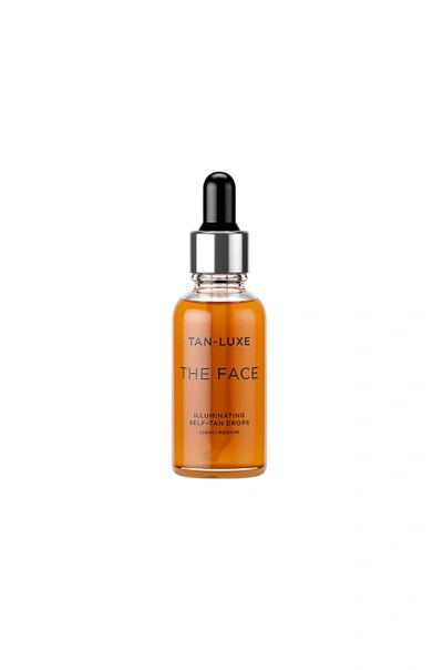 Shop Tan-luxe The Face Illuminating Self-tan Drops In Light,medium