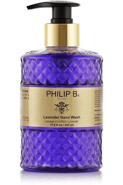 Shop Philip B Lavender Hand Wash, 350ml - Colorless