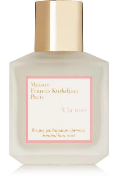 Shop Maison Francis Kurkdjian À La Rose Scented Hair Mist, 70ml - One Size In Colorless