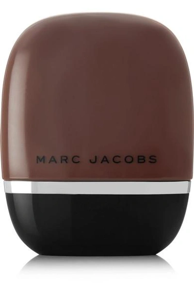 Shop Marc Jacobs Beauty Shameless Youthful Look 24 Hour Foundation Spf25 - Deep R590 In Tan