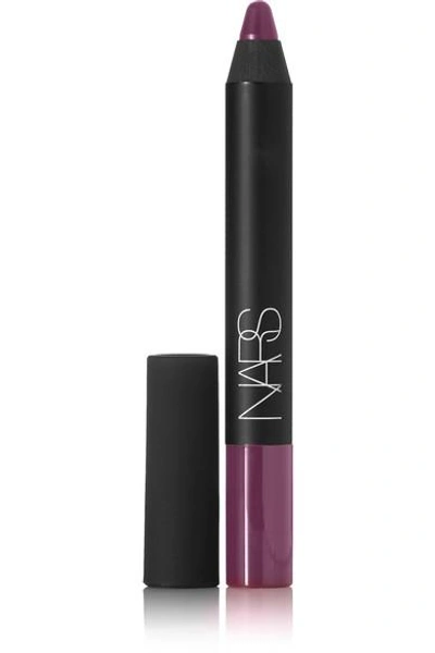 Shop Nars Velvet Matte Lip Pencil In Purple