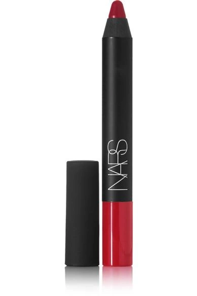 Shop Nars Velvet Matte Lip Pencil In Red