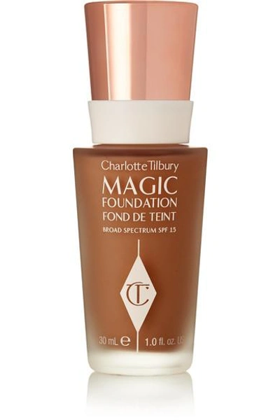 Shop Charlotte Tilbury Magic Foundation Flawless Long-lasting Coverage Spf15 - Shade 10, 30ml In Tan